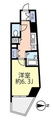 要町駅 徒歩5分 9階の物件間取画像